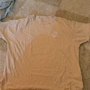 Aerie Men's Beige Short Sleeve Tee